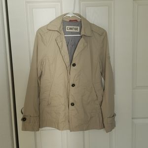 Khaki lightweight jacket